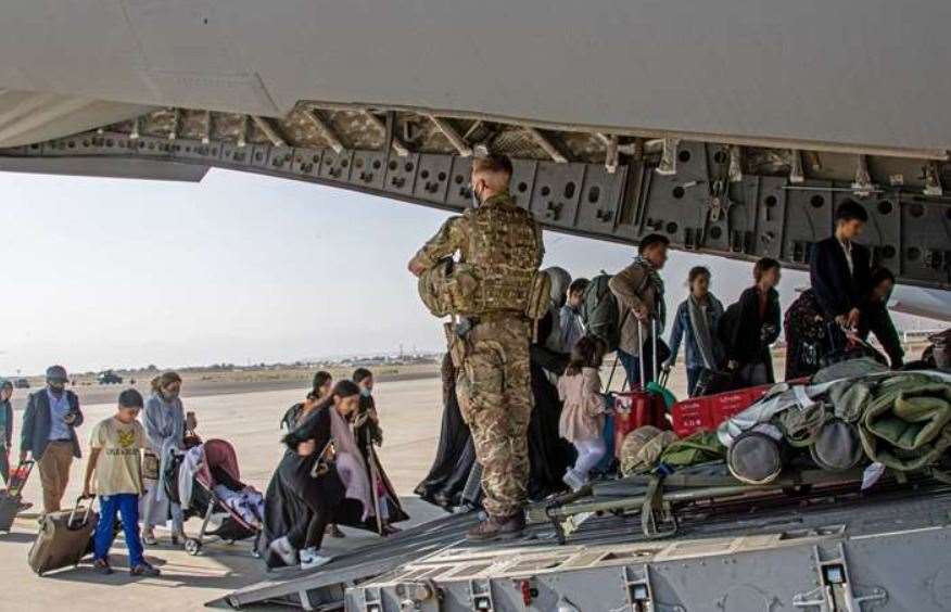 Thousands of Afghan refugees are expected to be relocated to the UK. Picture: UK MOD