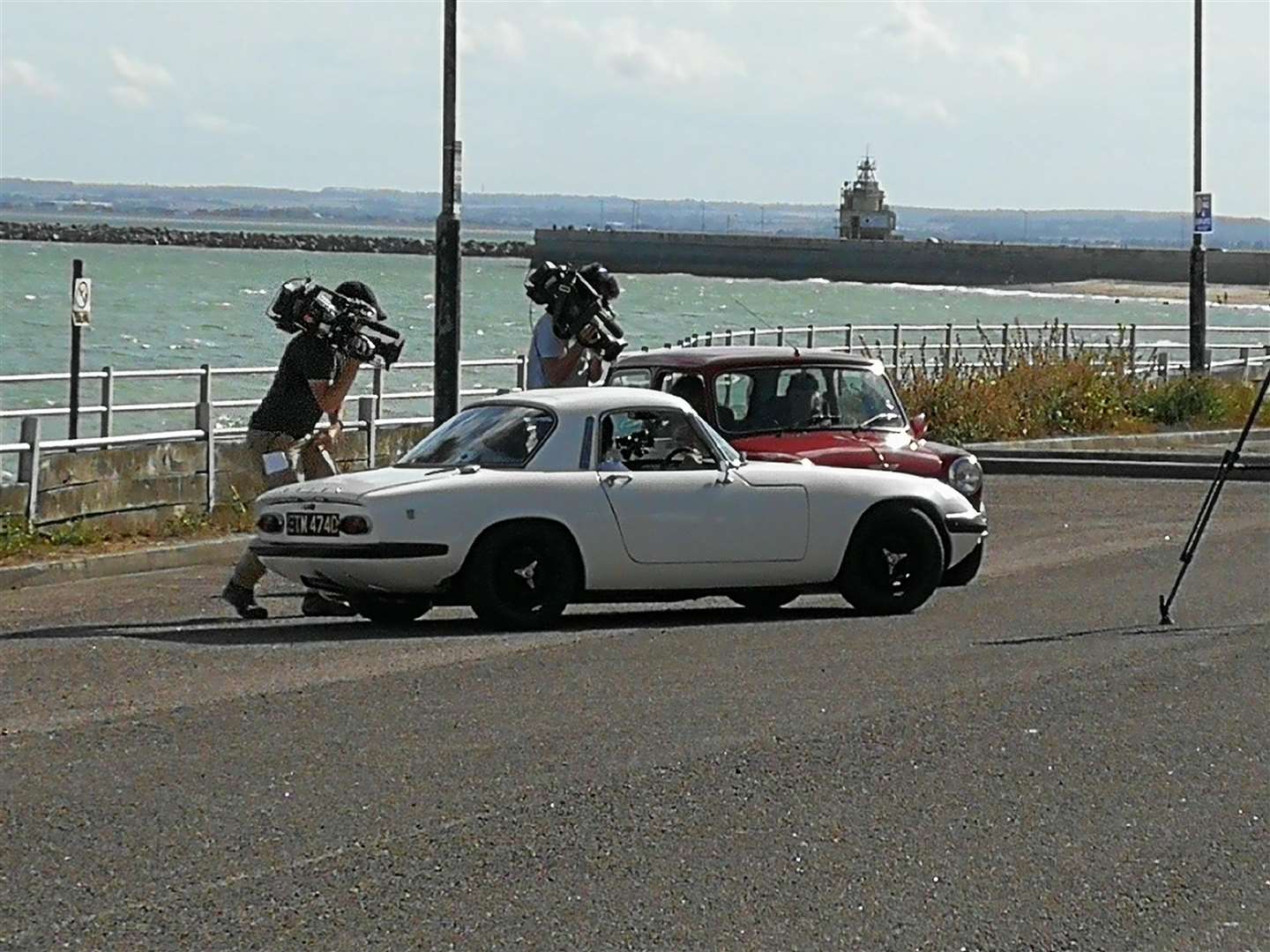 The singer was spotted at the Eastern Undercliff. Picture: Bob Keehner