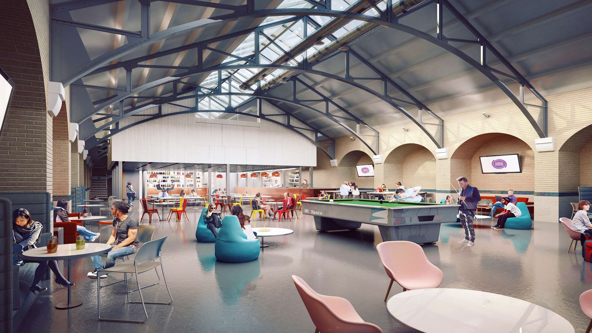 Artist's impression of £5m Medway campus hub