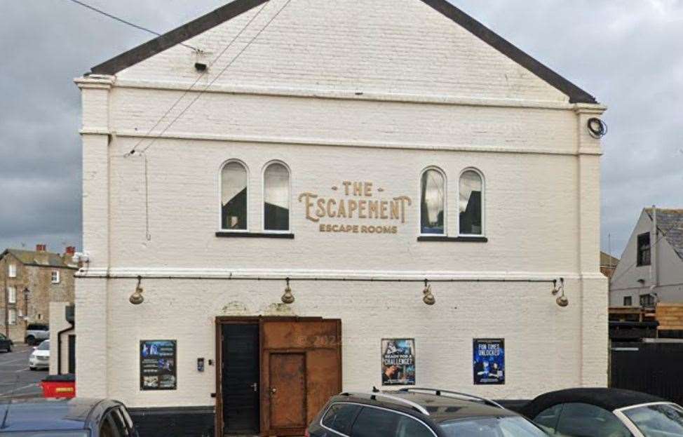 The Escapement in Broadstairs opened in 2022 after issues with bomb shelters and power. Picture: Google