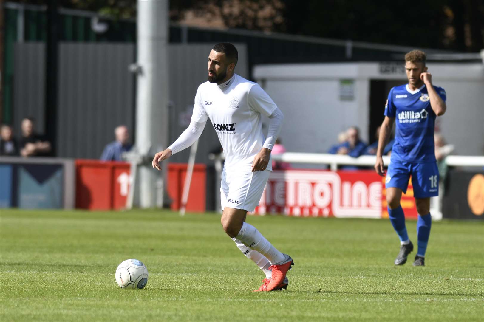 Dover's new signing Aryan Tajbakhsh. Picture: Tony Flashman.