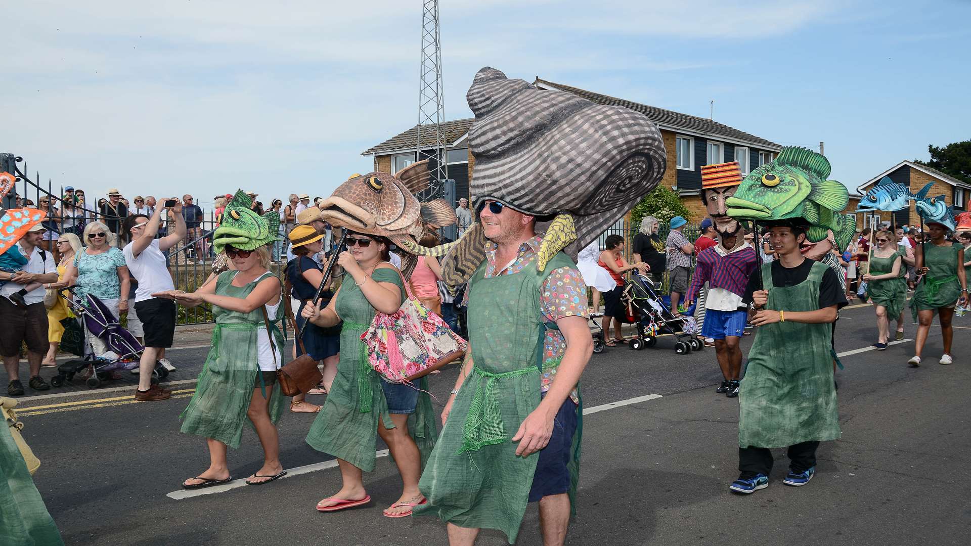 The parade at the Whitstable Oyster Festival