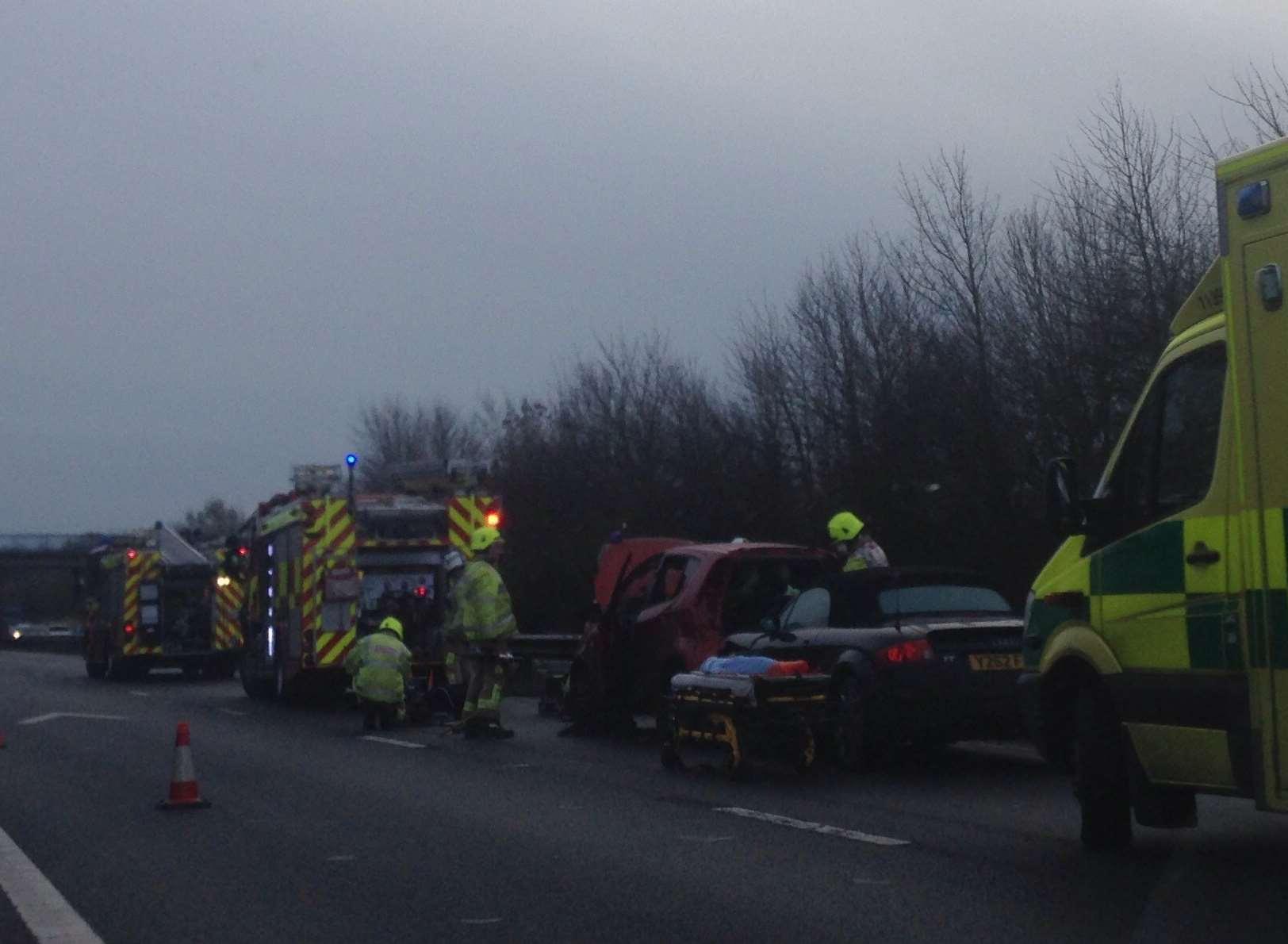 Another crash between Faversham and Sittingbourne