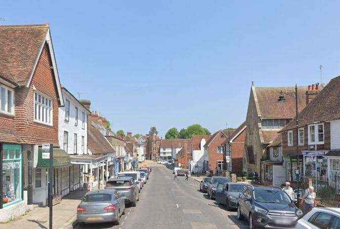 A robbery reportedly took place in Cranbrook High Street on August 4. Picture: Google Maps