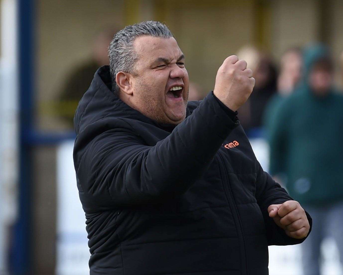 Maidstone United manager Hakan Hayrettin Picture: Steve Terrell