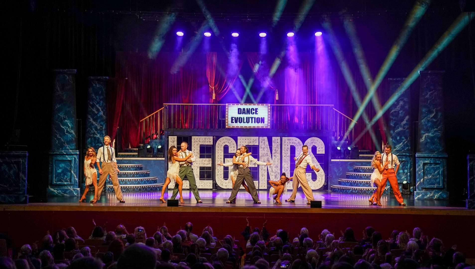 The dancers pay tribute to friend Robin Windsor, who died earlier this year, in the show. Picture: Planet Earth Publicity