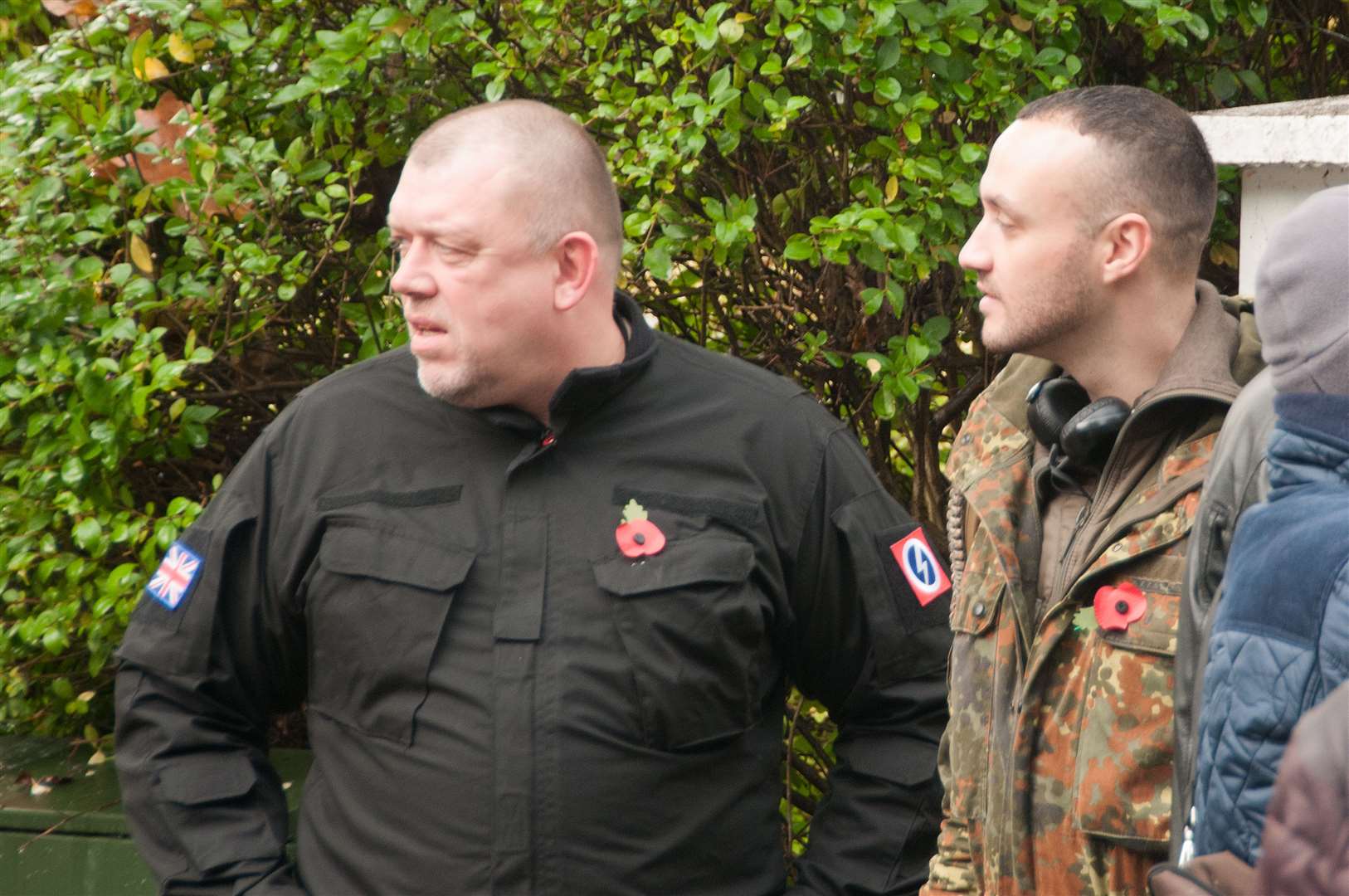 Hope Not Hate says this picture shows Cllr Andy Weatherhead at a rally organised by the NBU outside the Greek Embassy in November 2013 in support of the neo-fascist Golden Dawn. Picture: Hope Not Hate