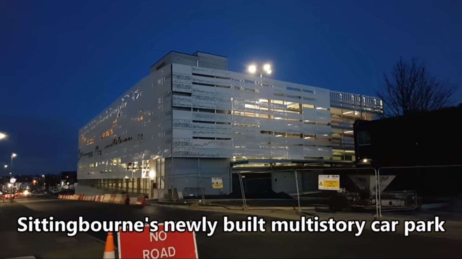 Outside the new multi-storey car park at Sittingbourne. Picture: Morthren (14031928)