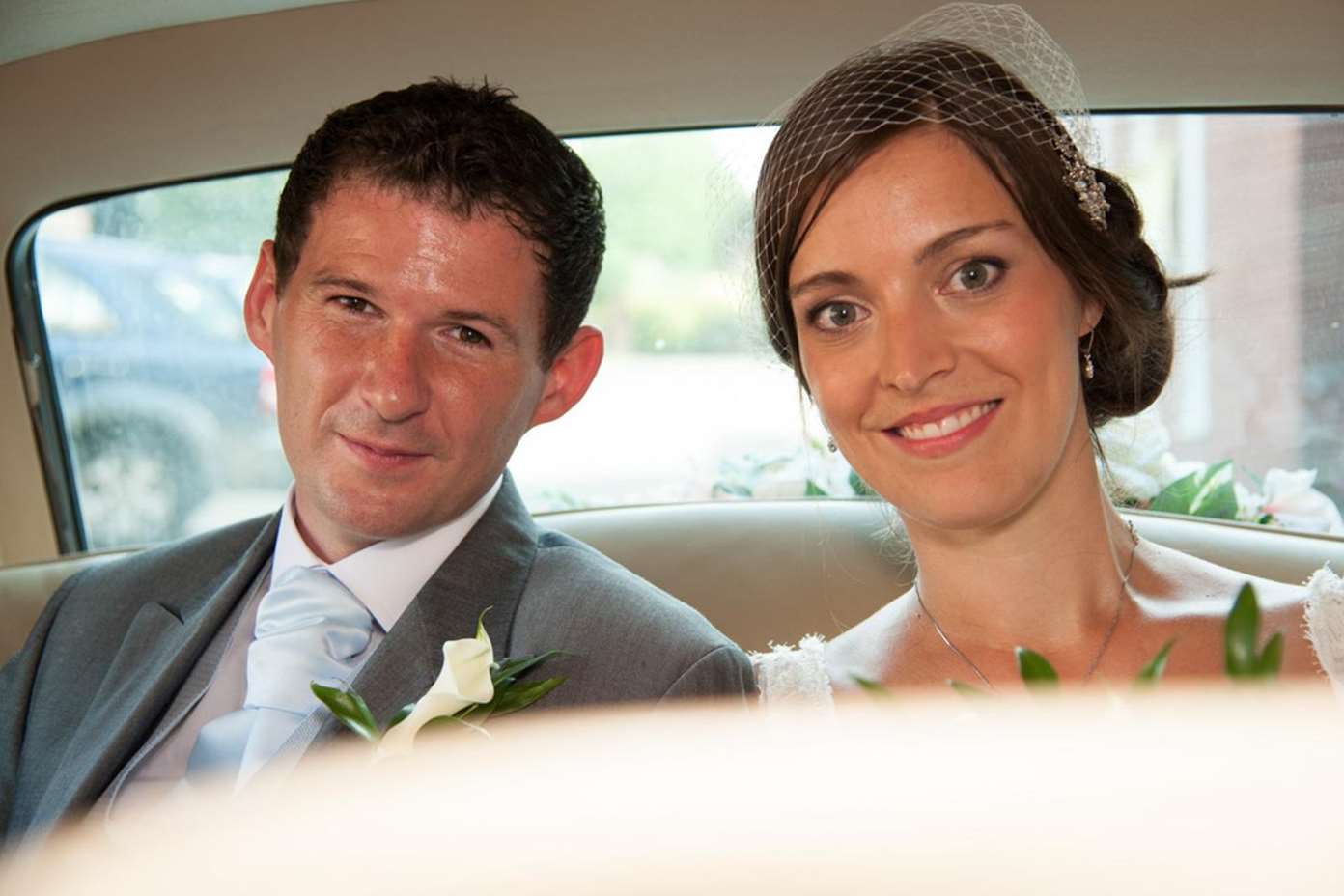 Relieved and happy couple Sean Collis and Mary Babe. Picture: Graham Scott Photography