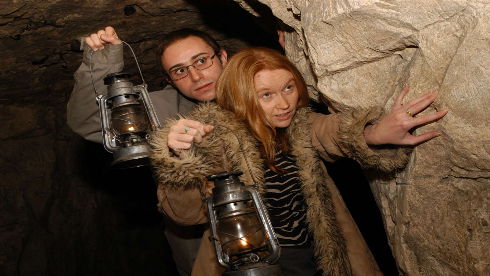 Exploring Chislehurst Caves