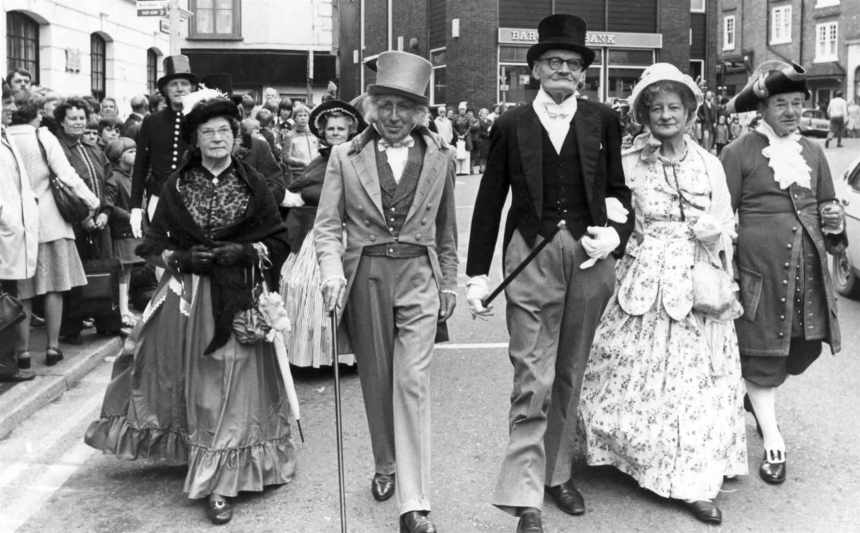 The festival has been running since 1937 - these were the crowds in 1977, 40 years after it first launched