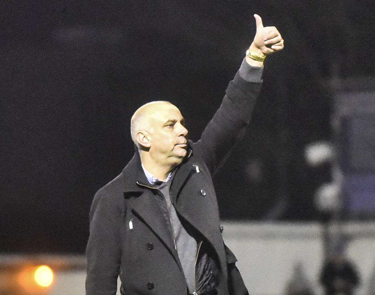 New Ebbsfleet boss Garry Hill. Picture: David Holmes