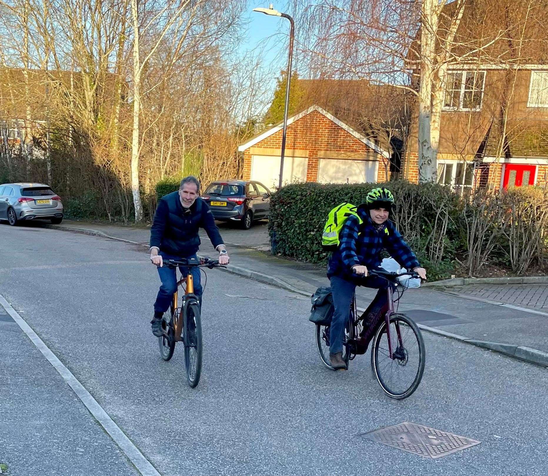 The campaigners have literally got on their bikes to reach out to potential witnesses