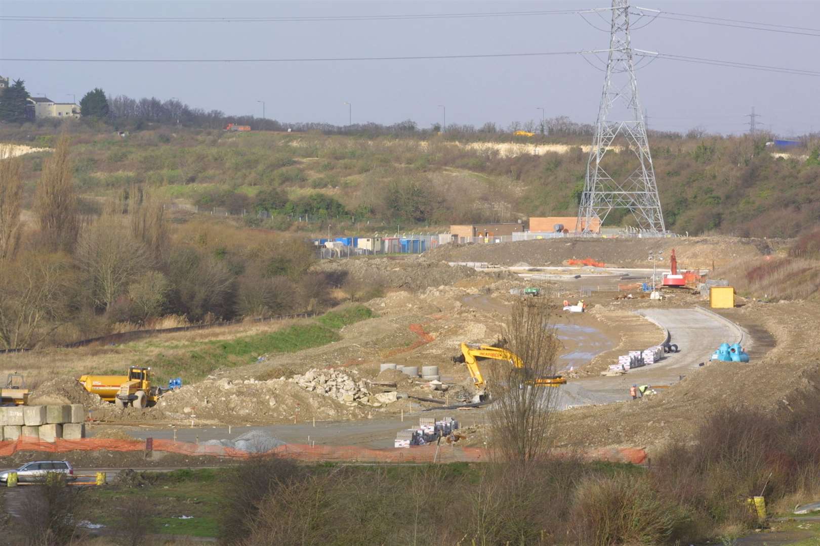 The construction of Ebbsfleet International Train Station cost £100million in total