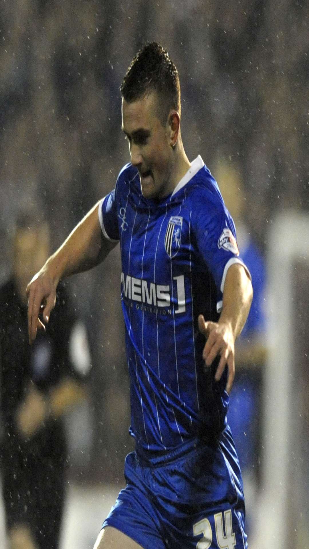 Jack Marriott played just once for the Gills, against Brentford. Picture: Barry Goodwin