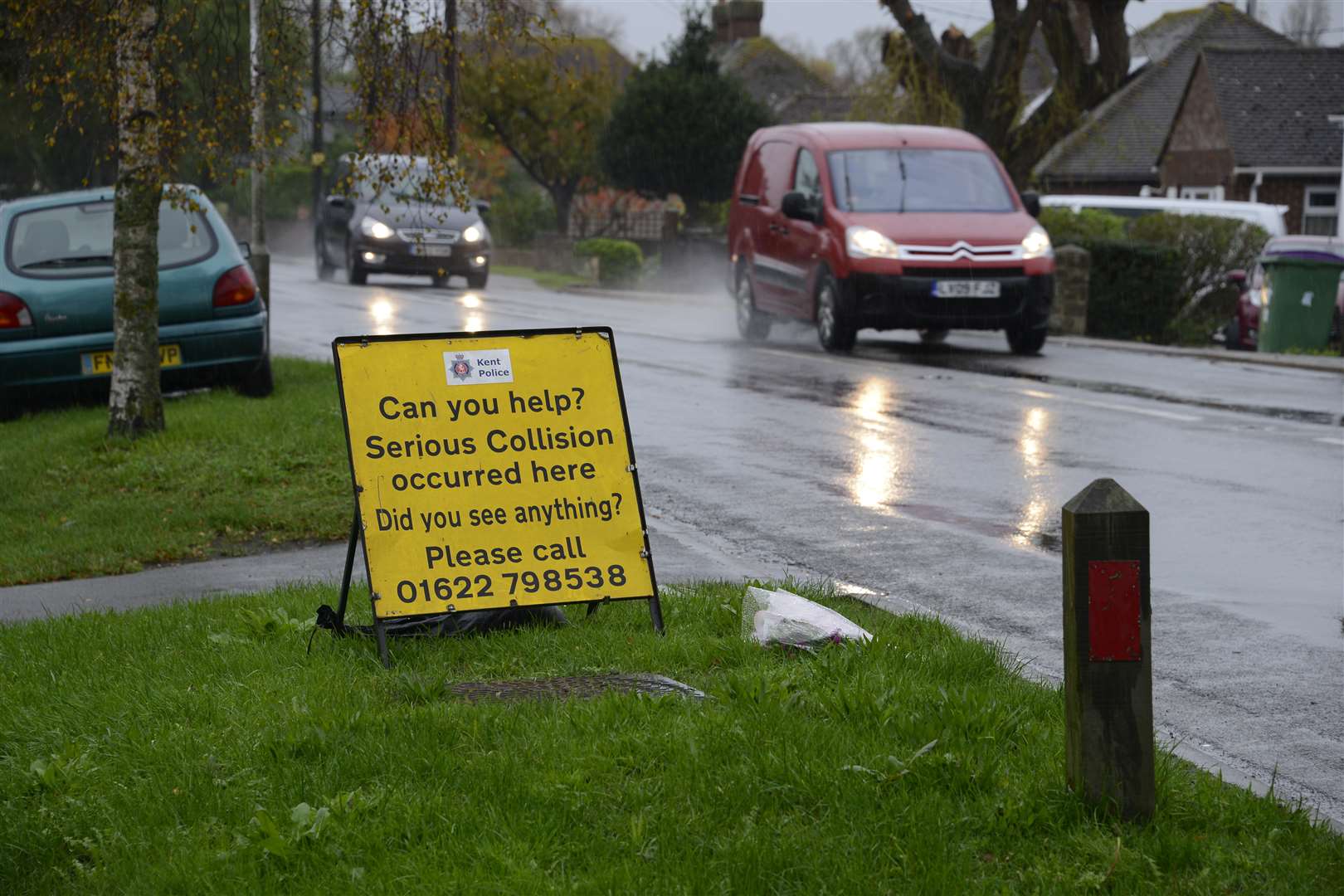 Station Road in New Romney where the accident happened. Picture: Paul Amos