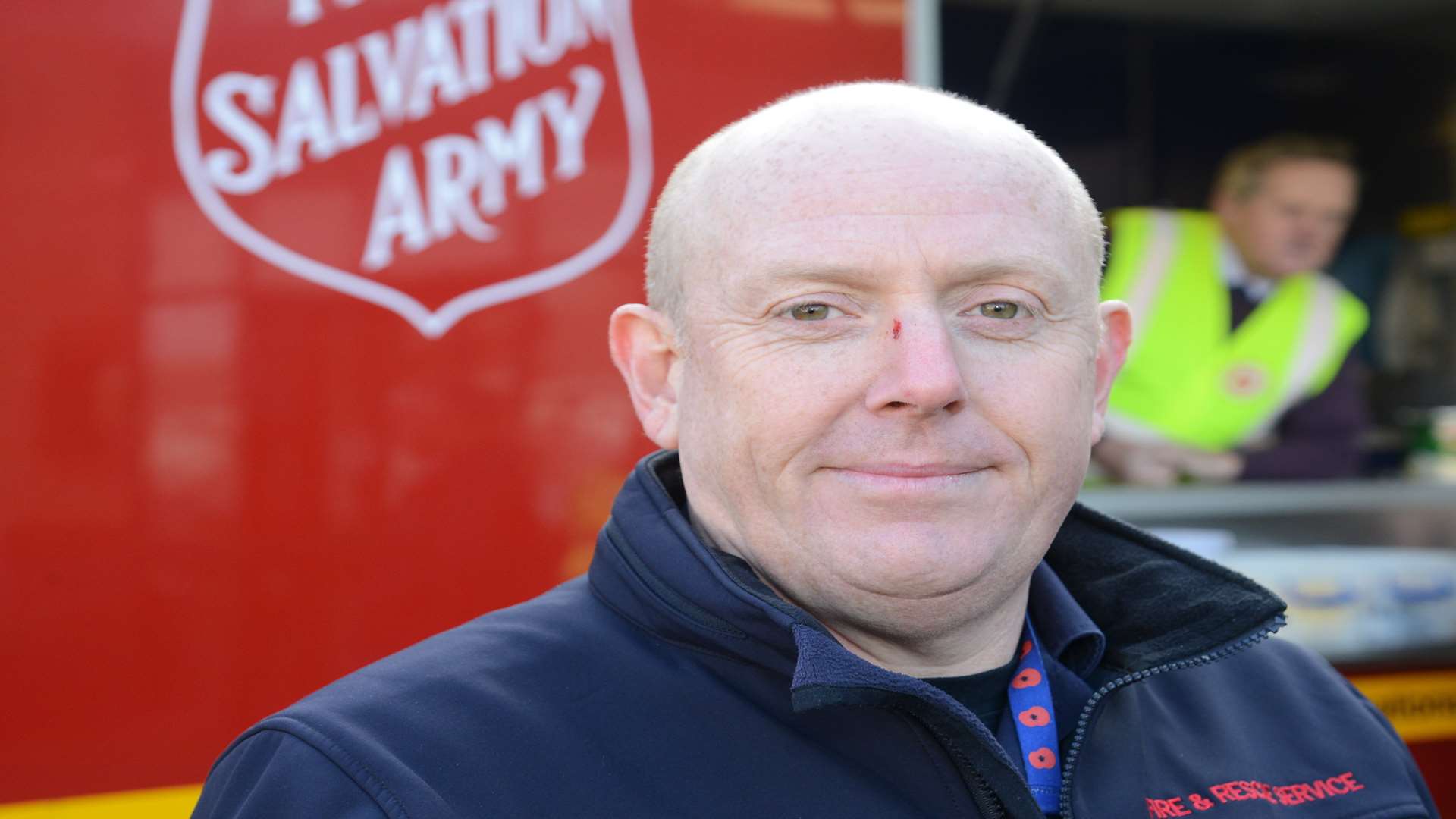 Station manager Rob Sherwood from Folkestone fire station was integral to the response on the day. Picture: Gary Browne