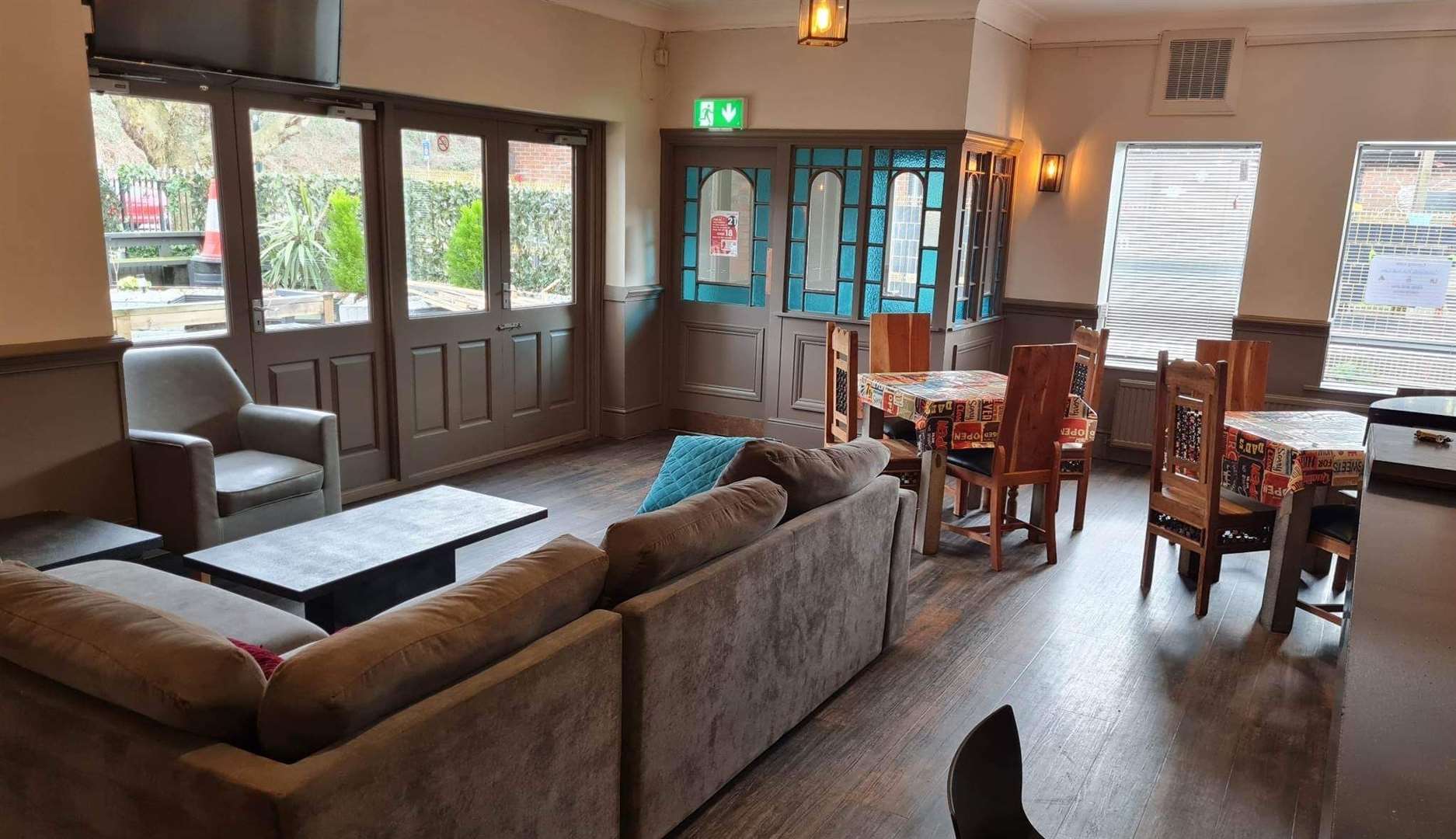 The new-look Community Hub Pub Cafe at Princes Park pub in Princes Avenue, Chatham