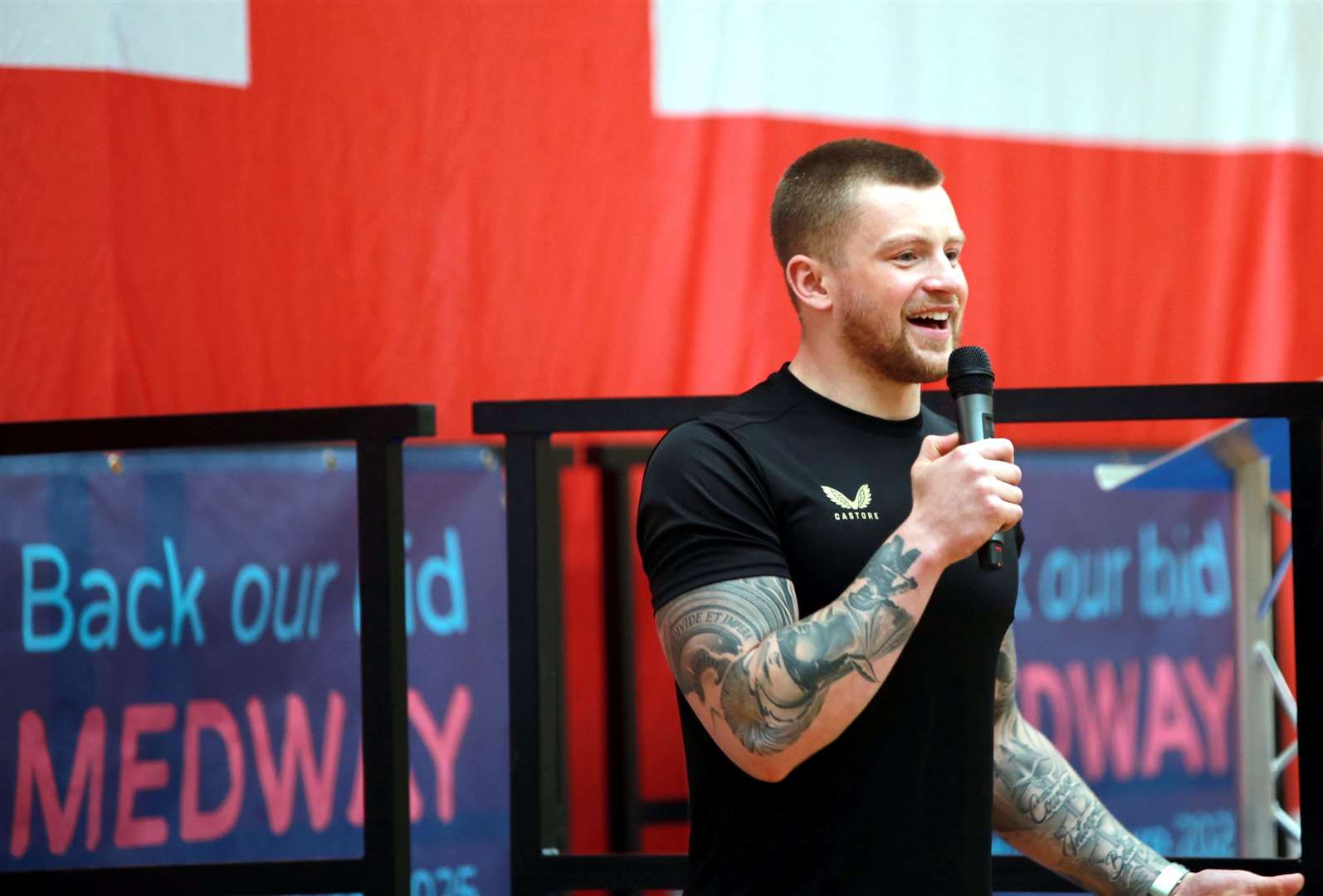 Adam Peaty hosts his Swimming Clinic at Strood Leisure Centre. Picture: Medway Council