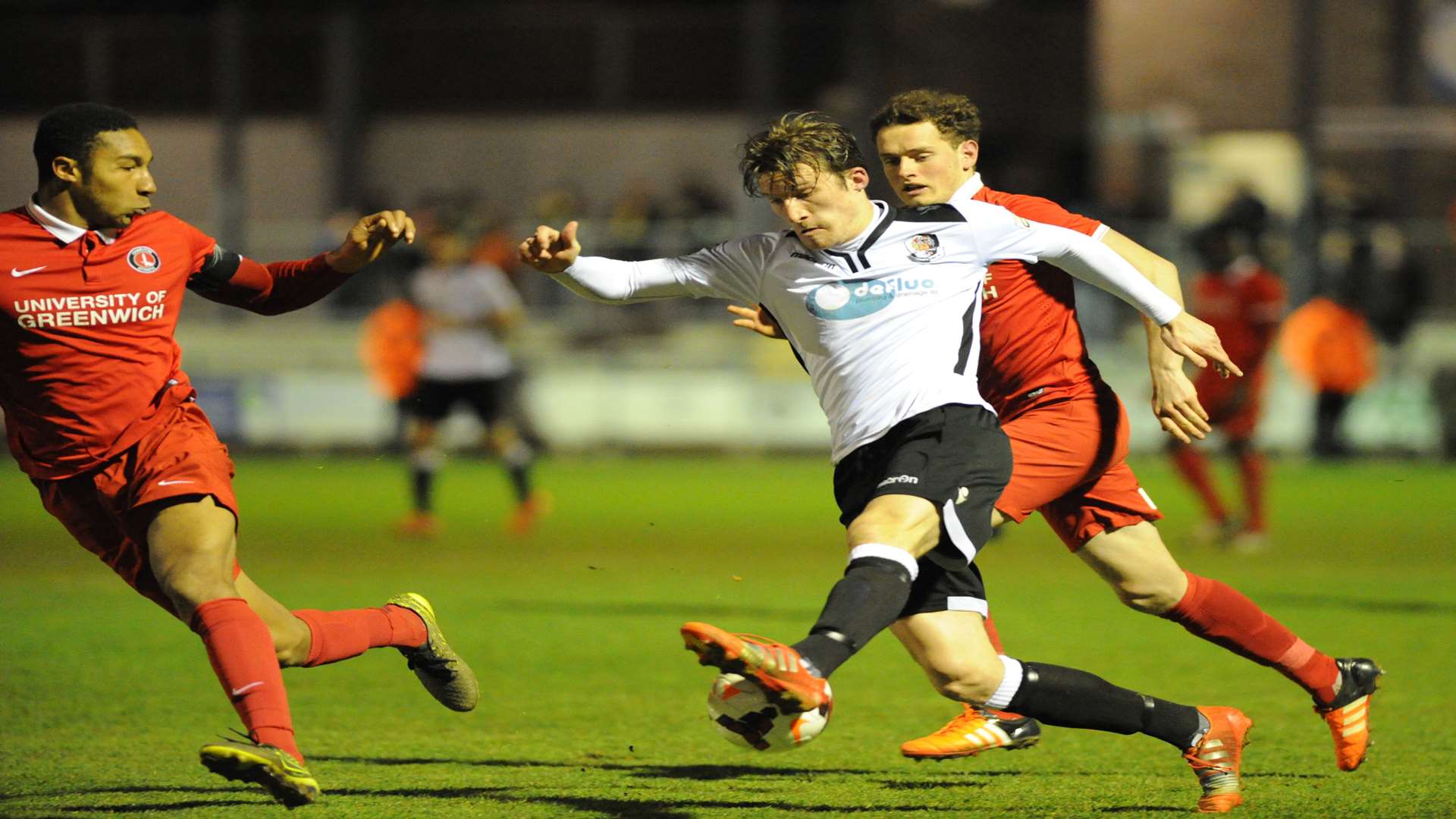 Former Dartford striker Tom Bradbrook has signed for Welling Picture: Steve Crispe