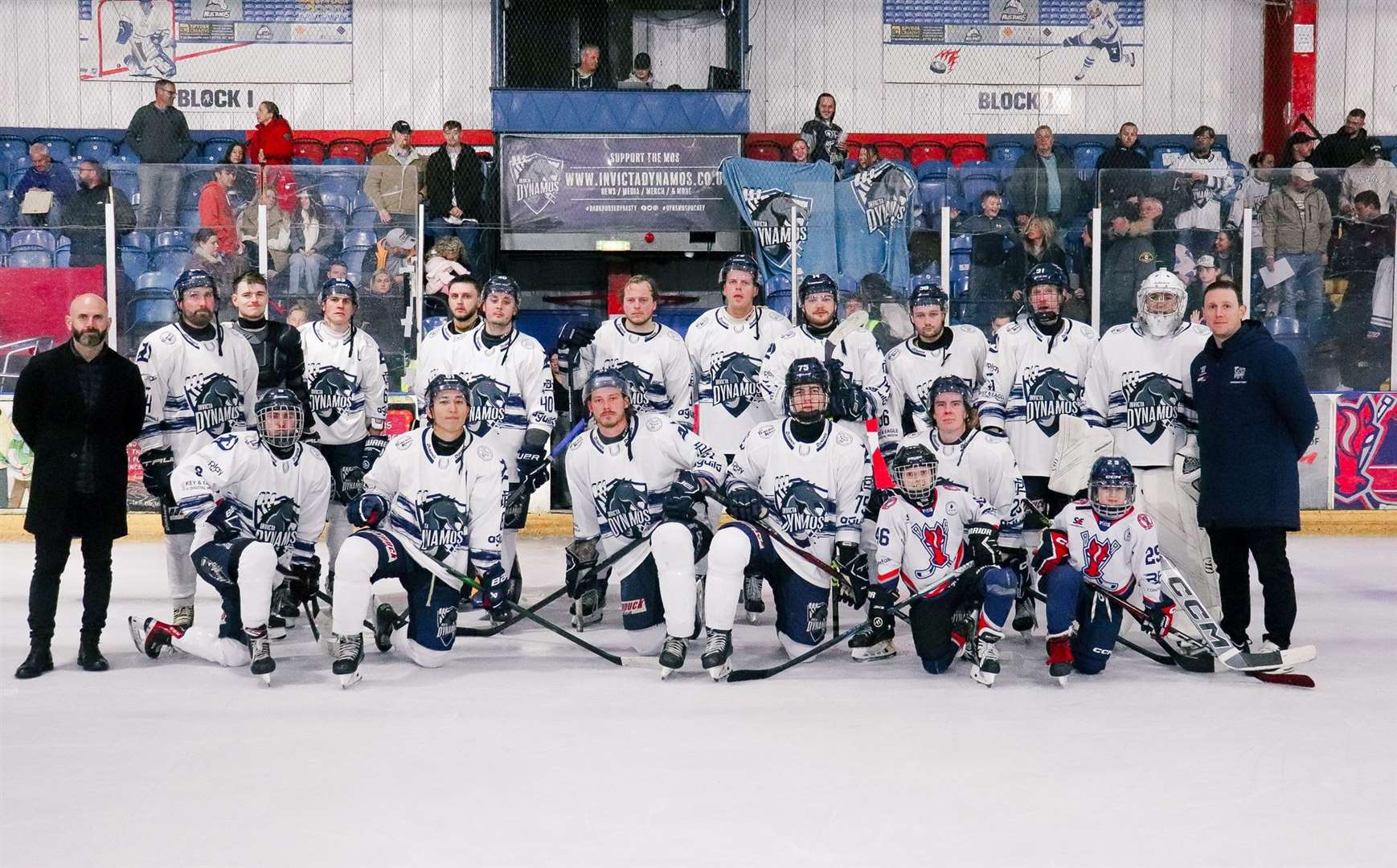 Invicta Dynamos v Romford Buccaneers at Planet Ice, Gillingham Picture: Jessica Dewey