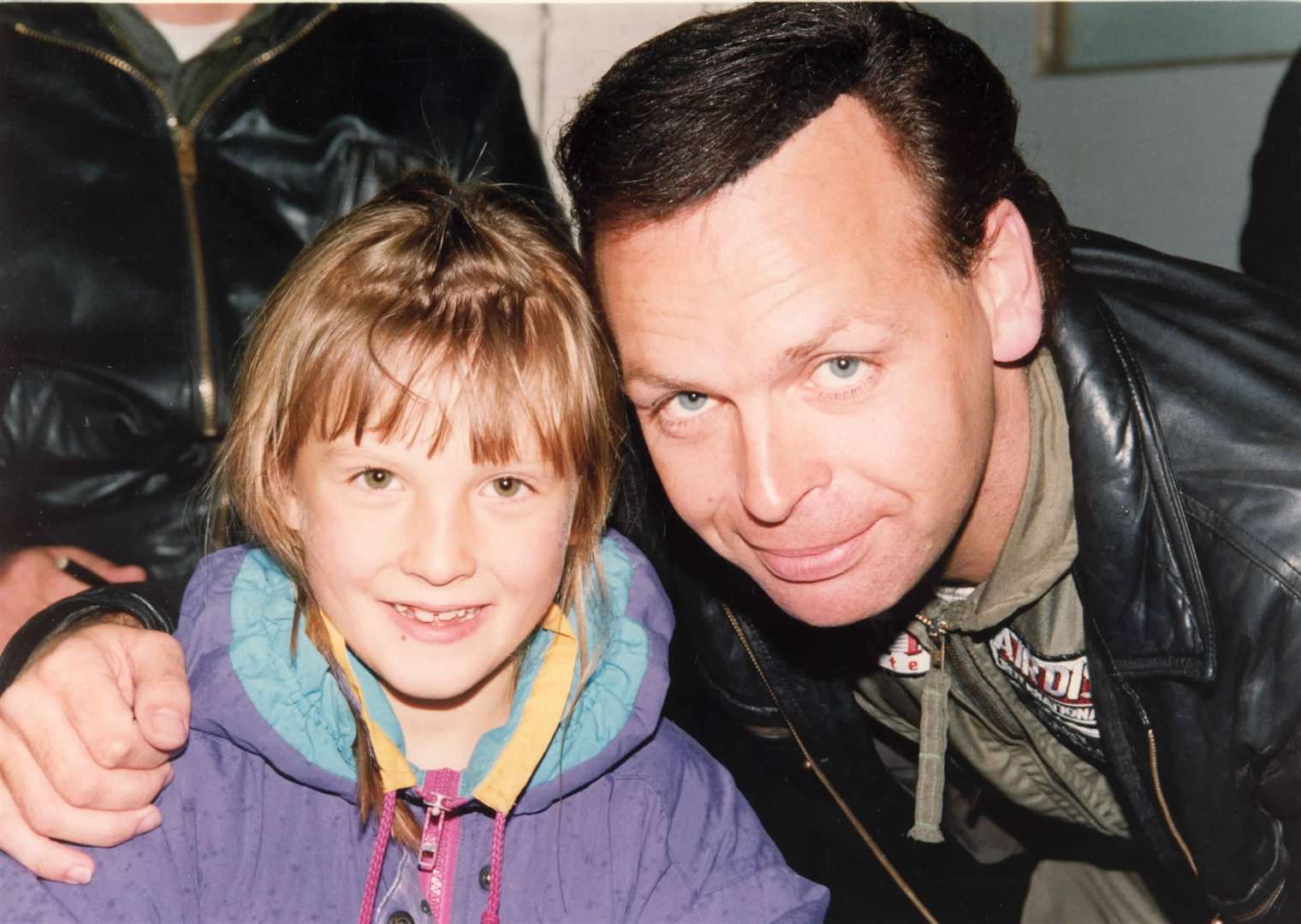 Cheryl Milstead was delighted to see Gary Numan at Lydd Airport for the air festival