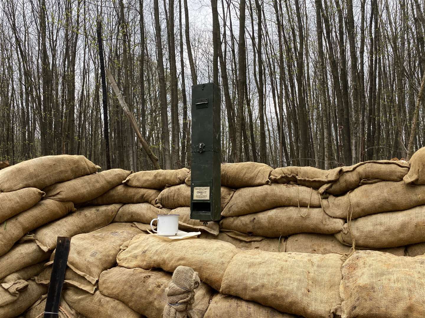 The periscope played a life-saving role in the First World War - troops fighting would have used one like this to see out of their trenches