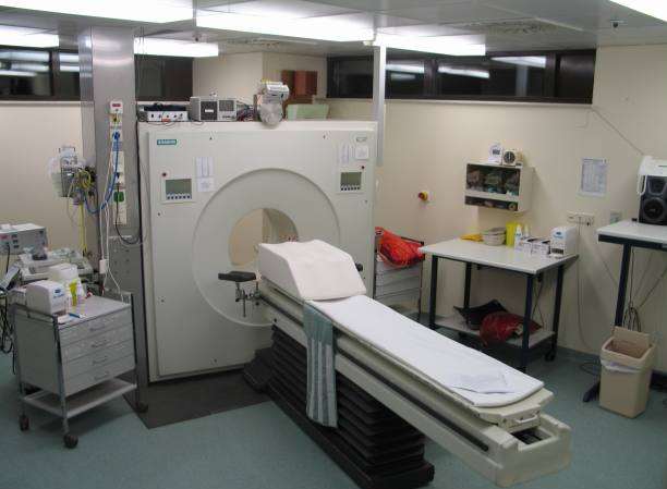 The type of machine used to deliver proton beam therapy, which will be available in the UK in 2018. Stock picture