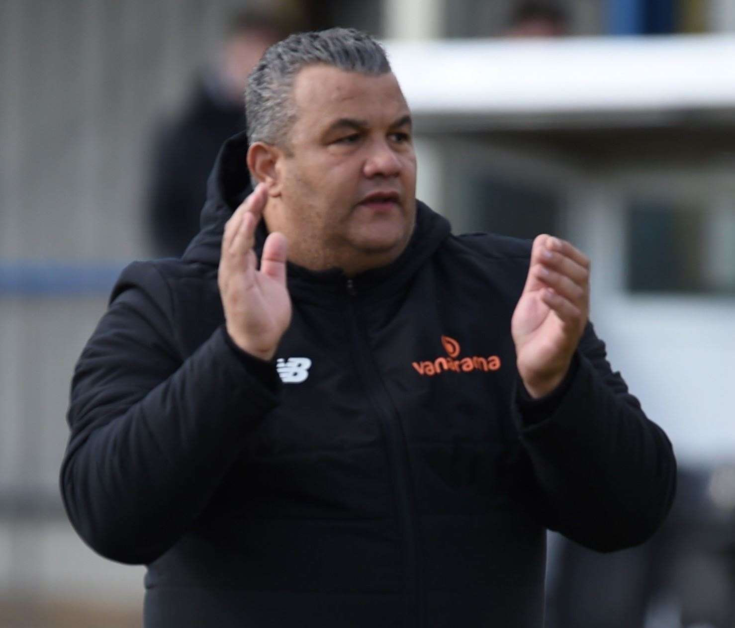 Maidstone United manager Hakan Hayrettin Picture: Steve Terrell