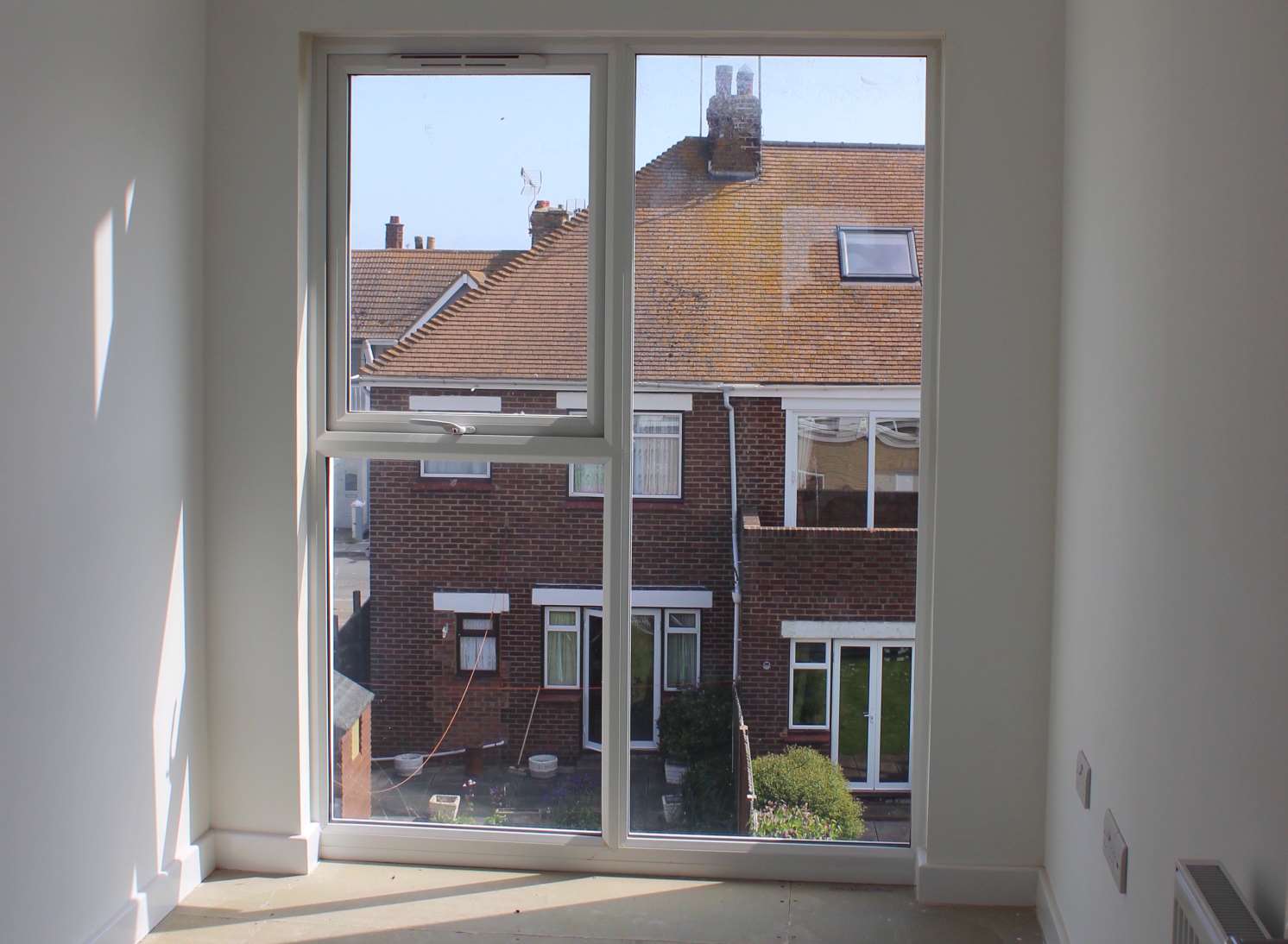 Rooms with a view: what residents will see of their neighbours' back gardens.