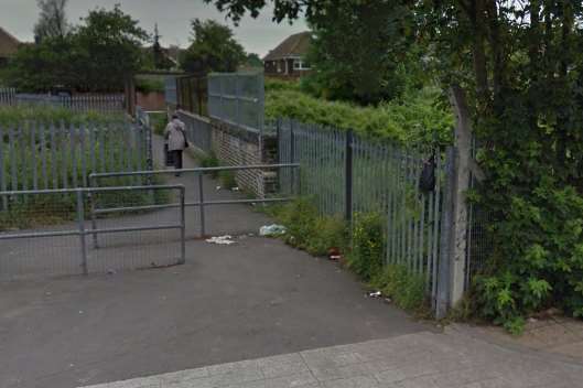 The footbridge in Stanbrook Road. Picture: Google