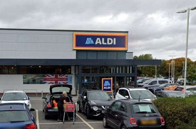 Aldi in Gillingham Business Park Picture: Google Streetview