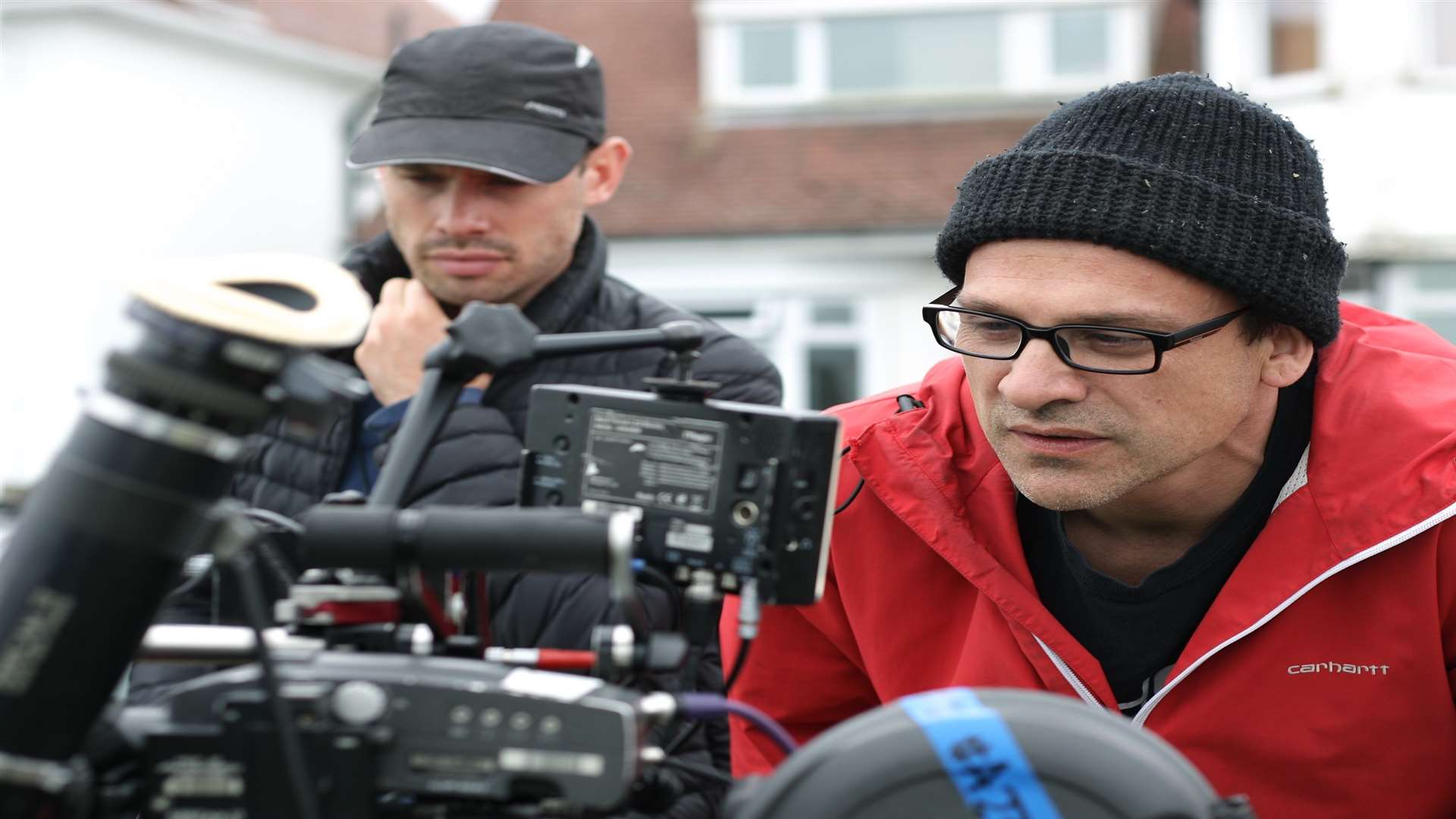 Director Luke Losey on the set of One Last dance, shot in Herne Bay