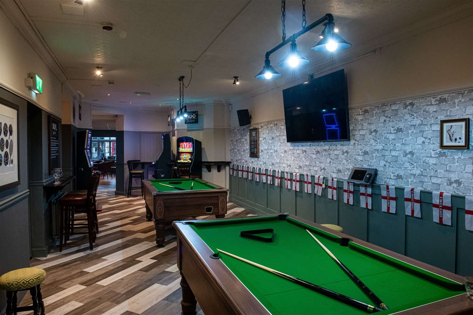 The renovation has seen new pool tables and dartboards added to the pub