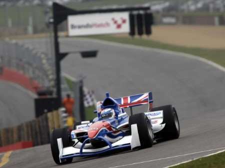 Team GB testing at Brands Hatch