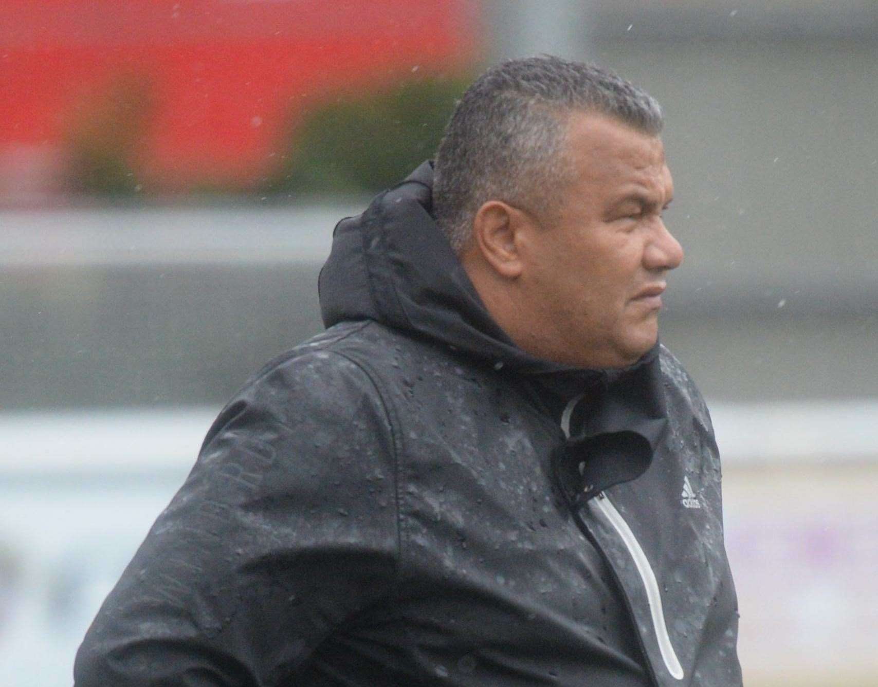 Maidstone United manager Hakan Hayrettin Picture: Chris Davey