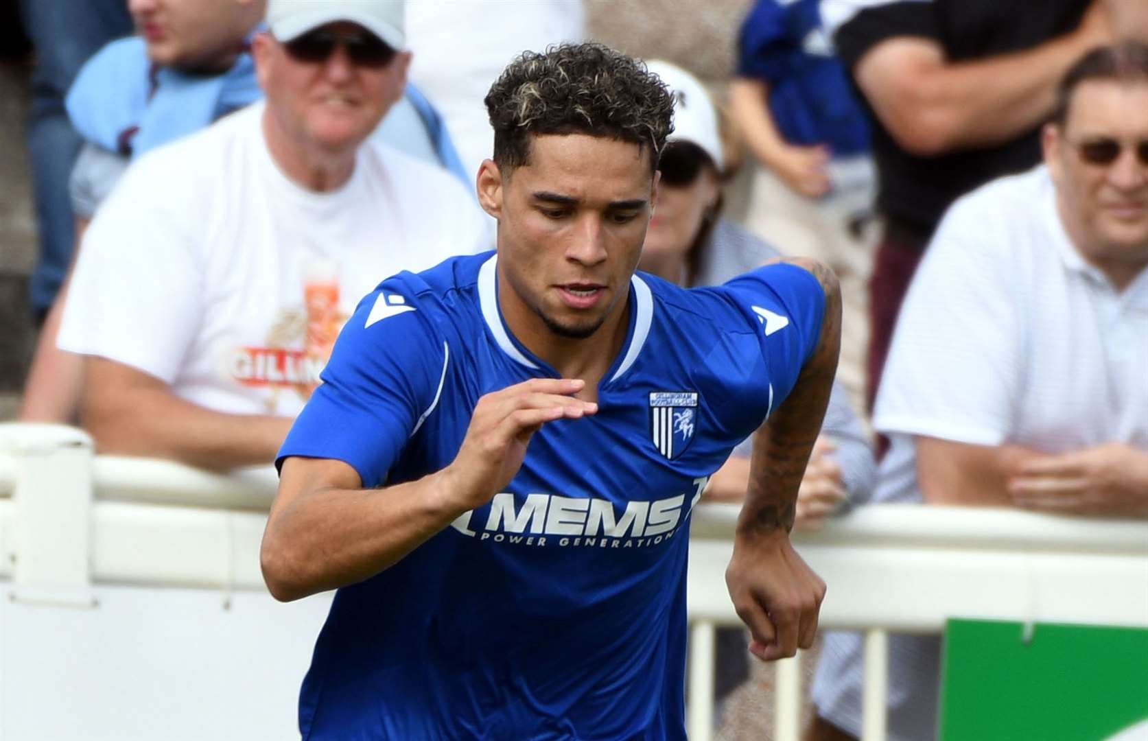 Lewis Walker is up and running, scoring twice against Brighton's under-21s. Picture: Barry Goodwin