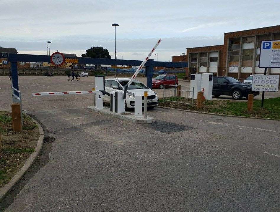 Whitstable's Gorrell Tank car park operates with ANPR cameras, but does not allow disabled drivers the same flexibility as they currently enjoy