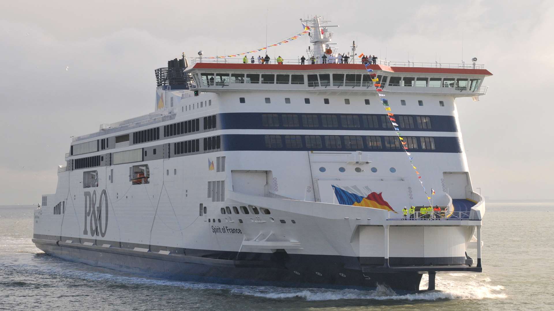 The P&O Spirit of France ferry. Picture: Rob Berry