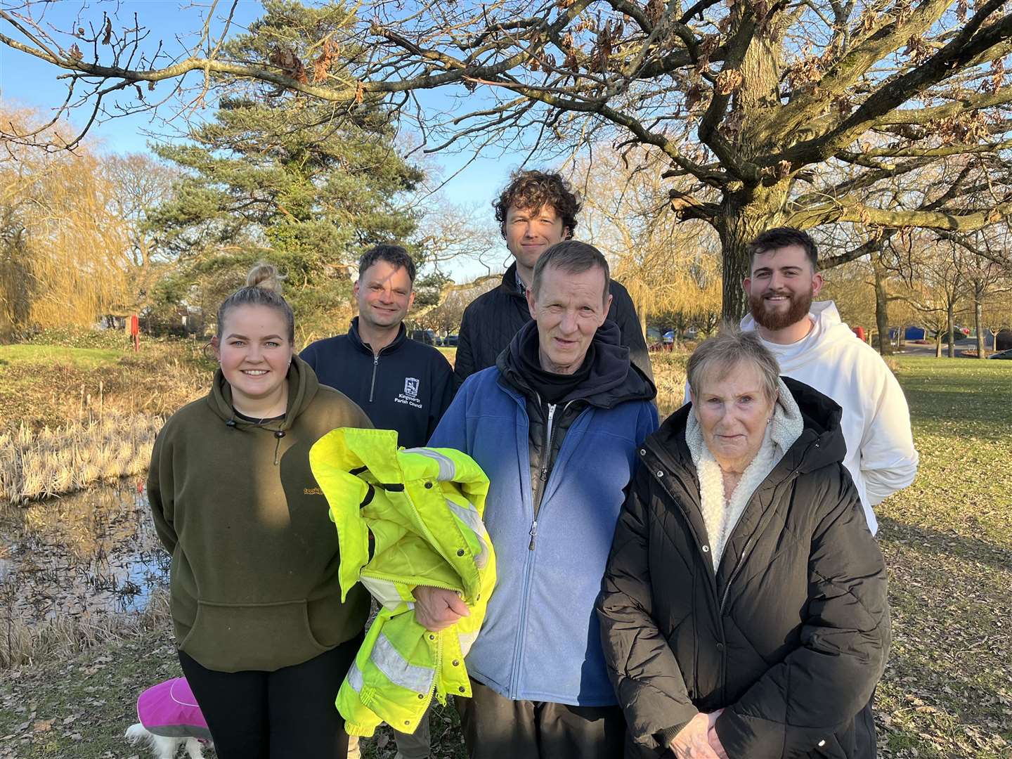 Fishermen and councillors signed a petition to save fishing at the moat