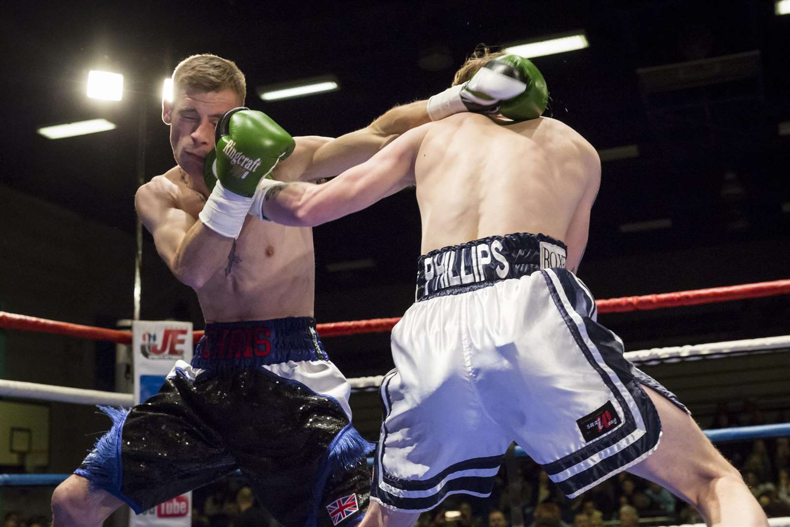 Chris Matthews, left, wants to get back on track this weekend after his defeat to Jules Phillips Picture: Countrywide Photographic