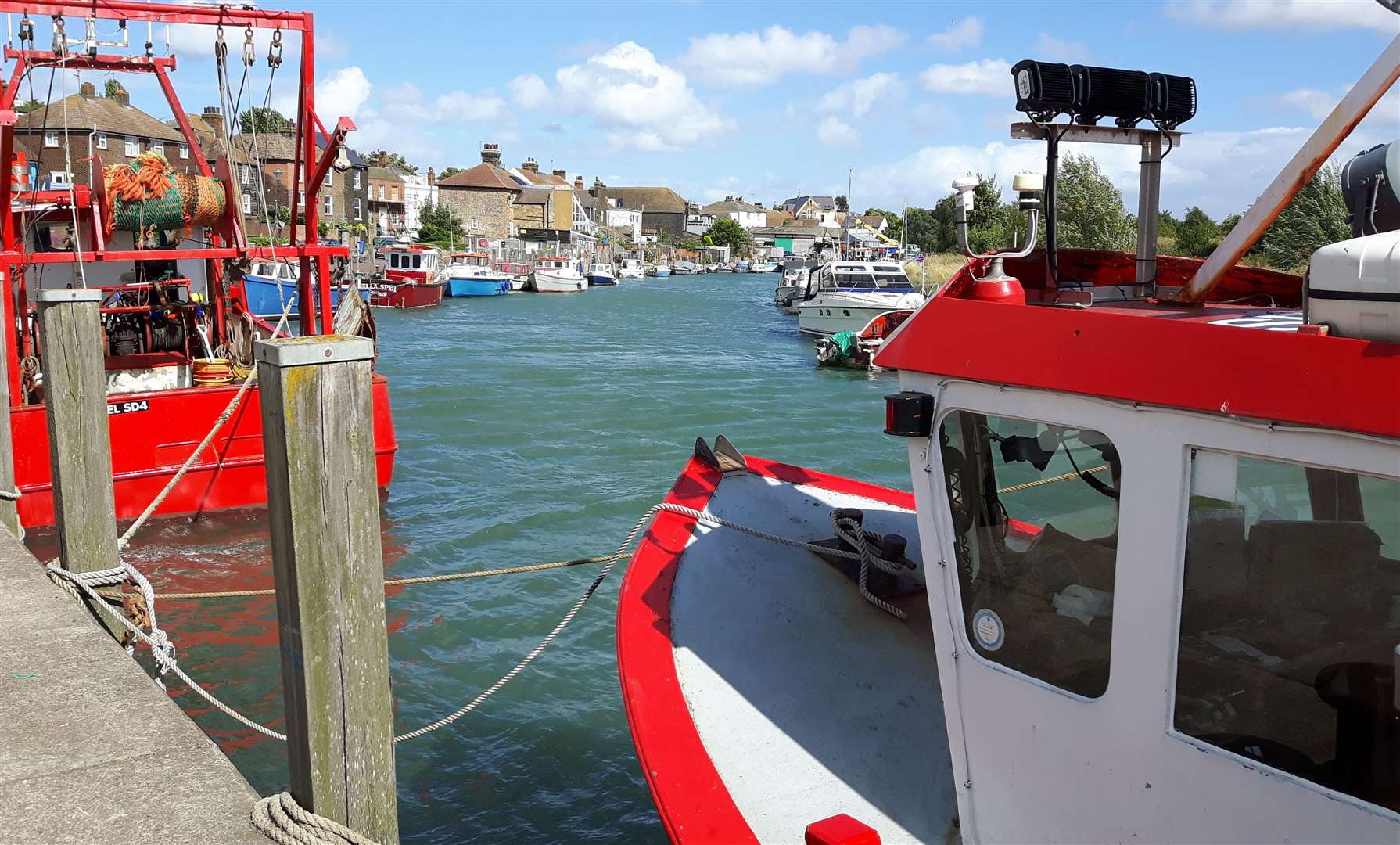 Queenboorugh Harbour. Picture: John Nurden