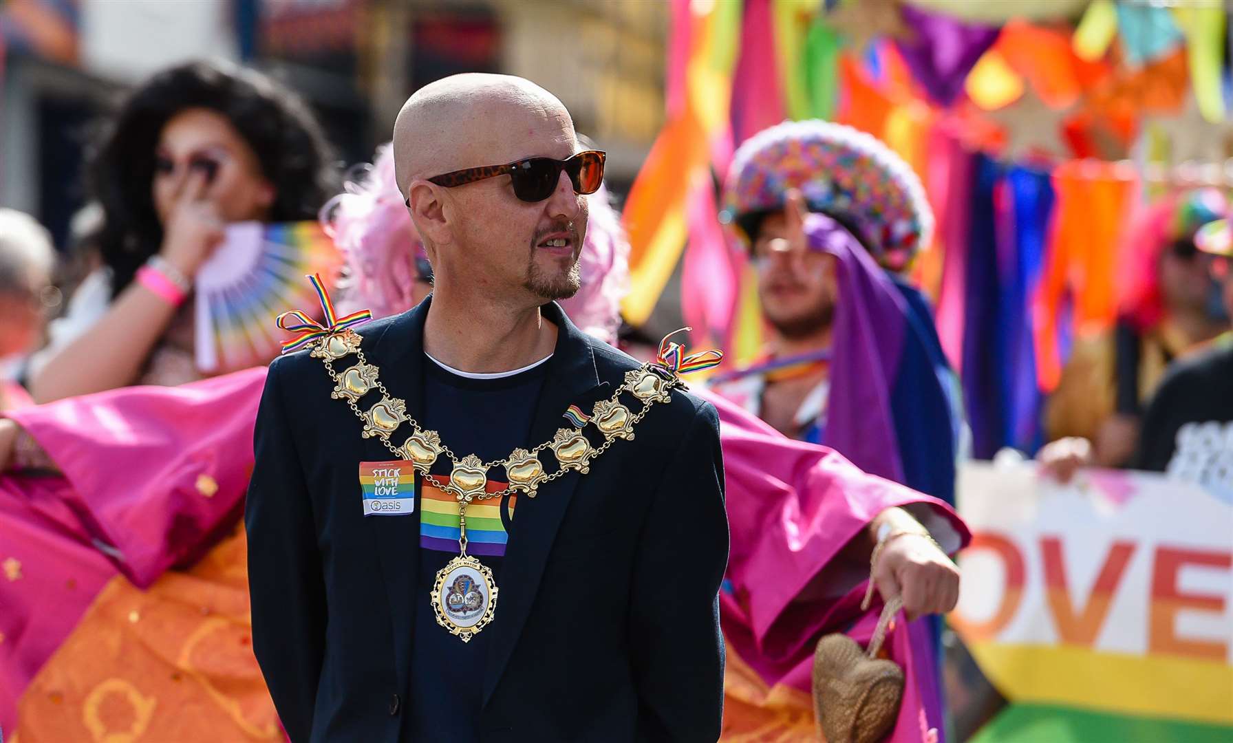 Dover's first-ever Pride event was held in 2019. Picture: Alan Langley