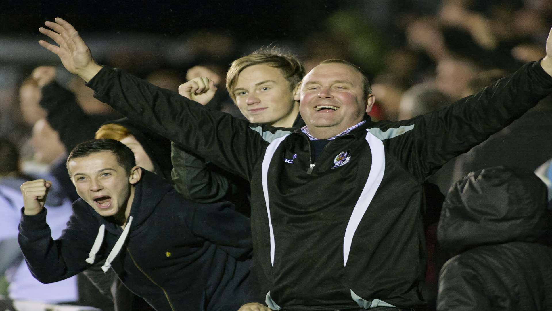 Dartford supporters are travelling north to Bradford in their hundreds Picture: Andy Payton