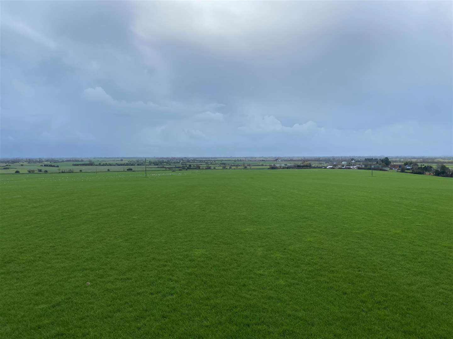 The Cotton Hill site in Hamstreet overlooks the Romney Marsh area