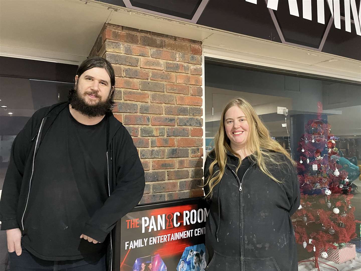 From left: Owners Alex and Monique Souter have been working on the centre for a year