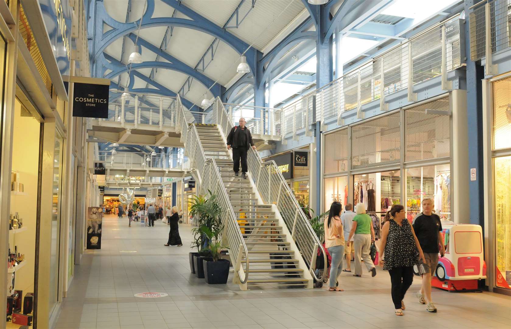 Dockside Outlet Centre has helped transform the waterfront in Chatham