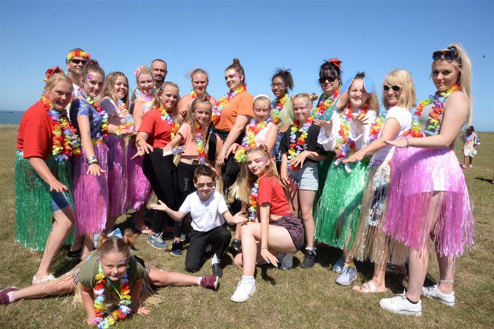 The Studio and Lisa's Helium Balloons in the Margate Carnival on Sunday. Picture: Chris Davey. (3437122)