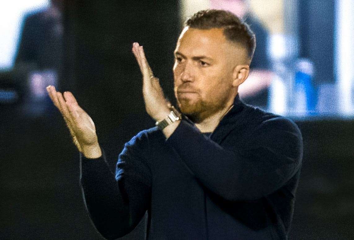 Ebbsfleet manager Harry Watling. Picture: Ed Miller/EUFC