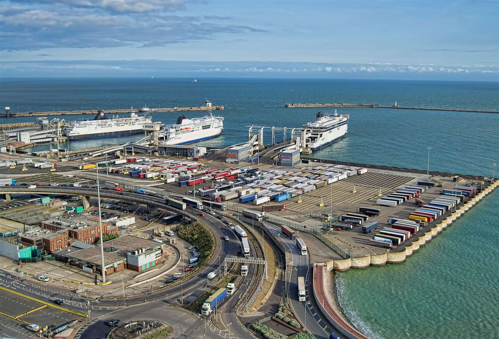 There are concerns about the impact of new EU border rules at the Port of Dover